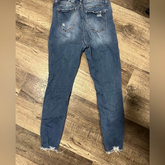 Ripped skinny jeans size 7 - Picture 3 of 4